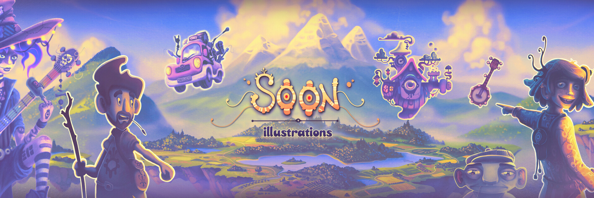 ArtStation banner for @soon
