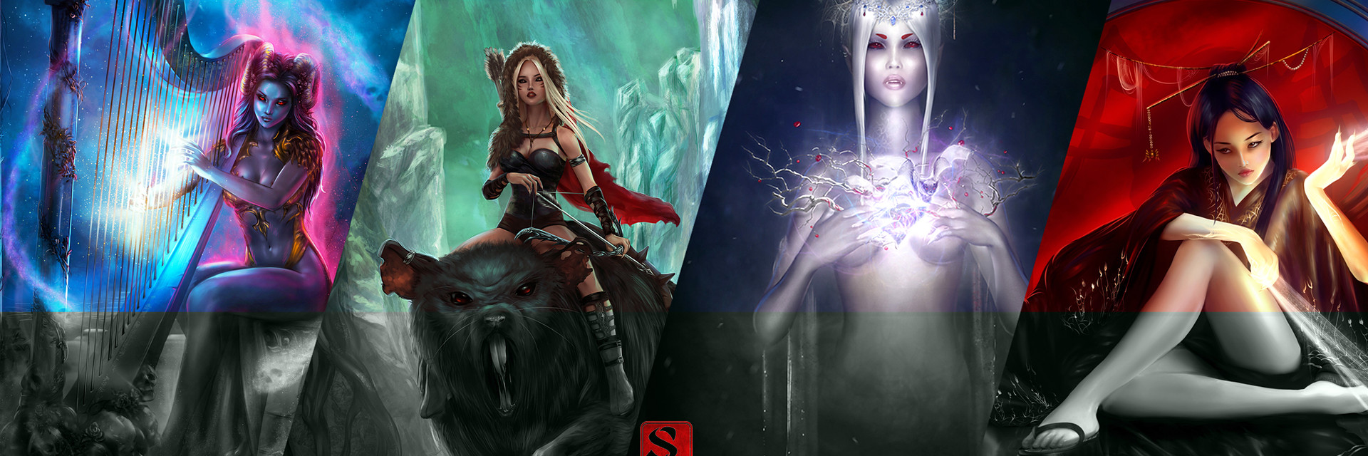 ArtStation banner for @sarasa