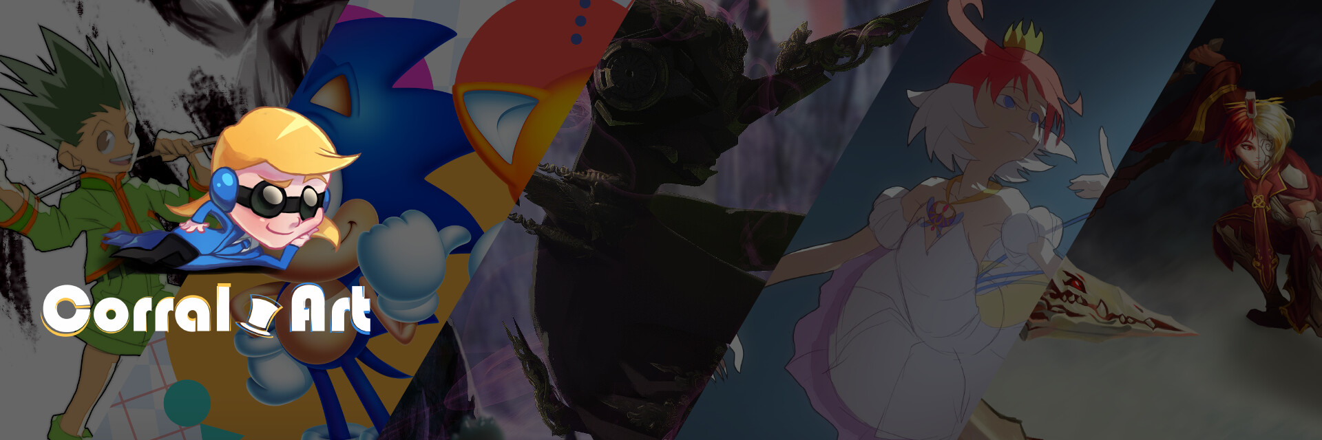 ArtStation banner for @corral