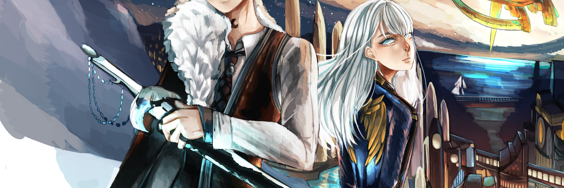 ArtStation banner for @merci