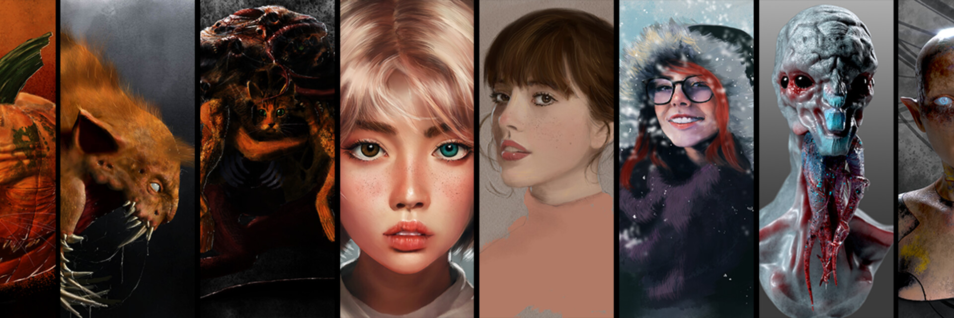 ArtStation banner for @redundant