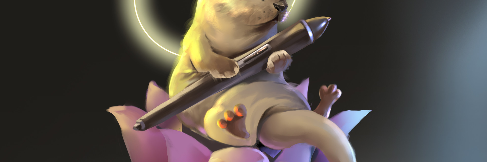 ArtStation banner for @hippos