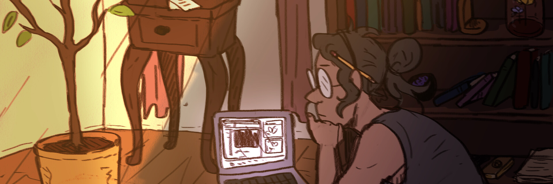 ArtStation banner for @patsy