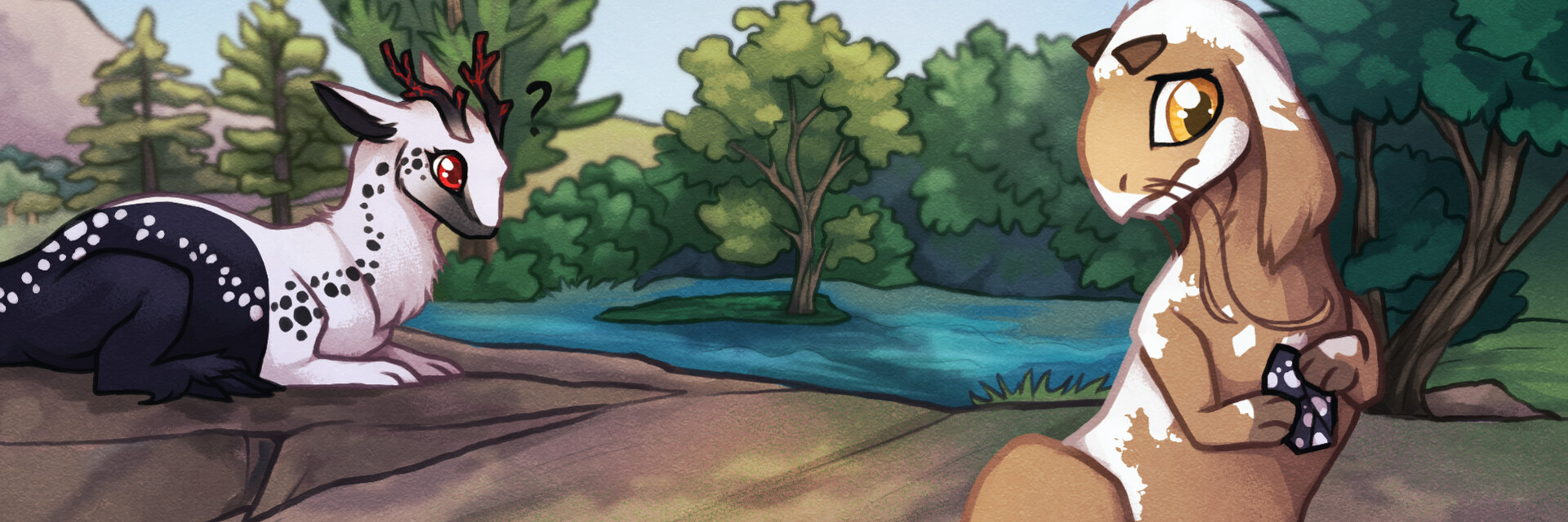 ArtStation banner for @gela