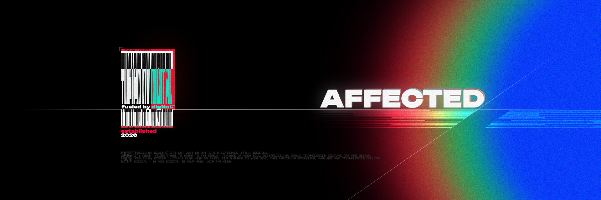 ArtStation banner for @affected