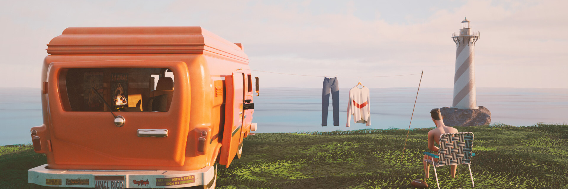 ArtStation banner for @telekinetic