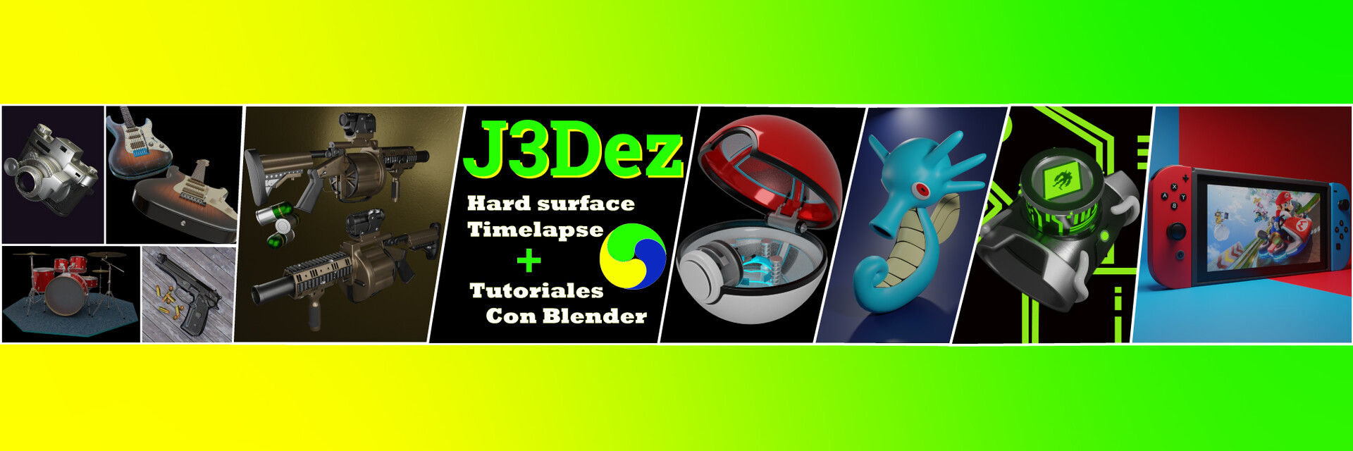 ArtStation banner for @joelz