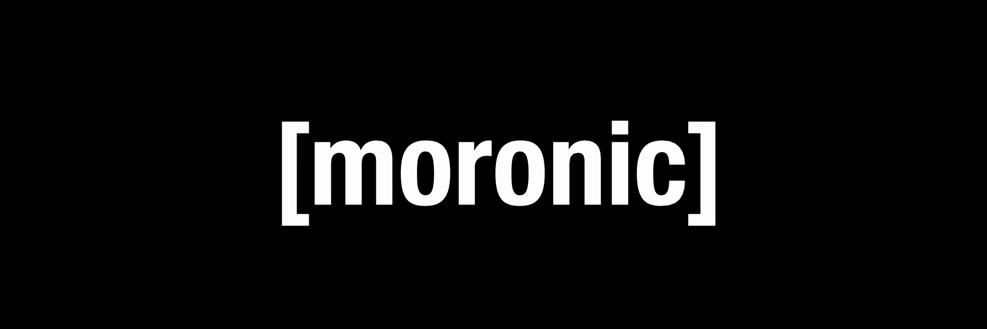 ArtStation banner for @moronic