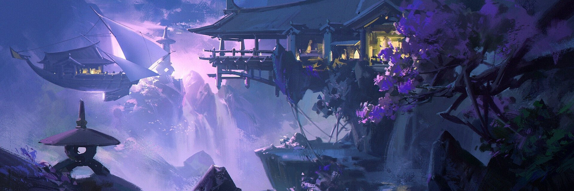 ArtStation banner for @flack