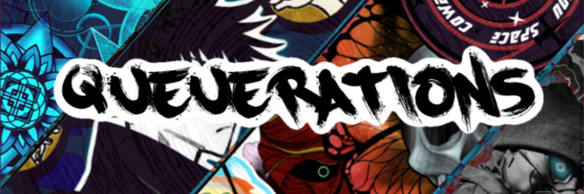 ArtStation banner for @queue